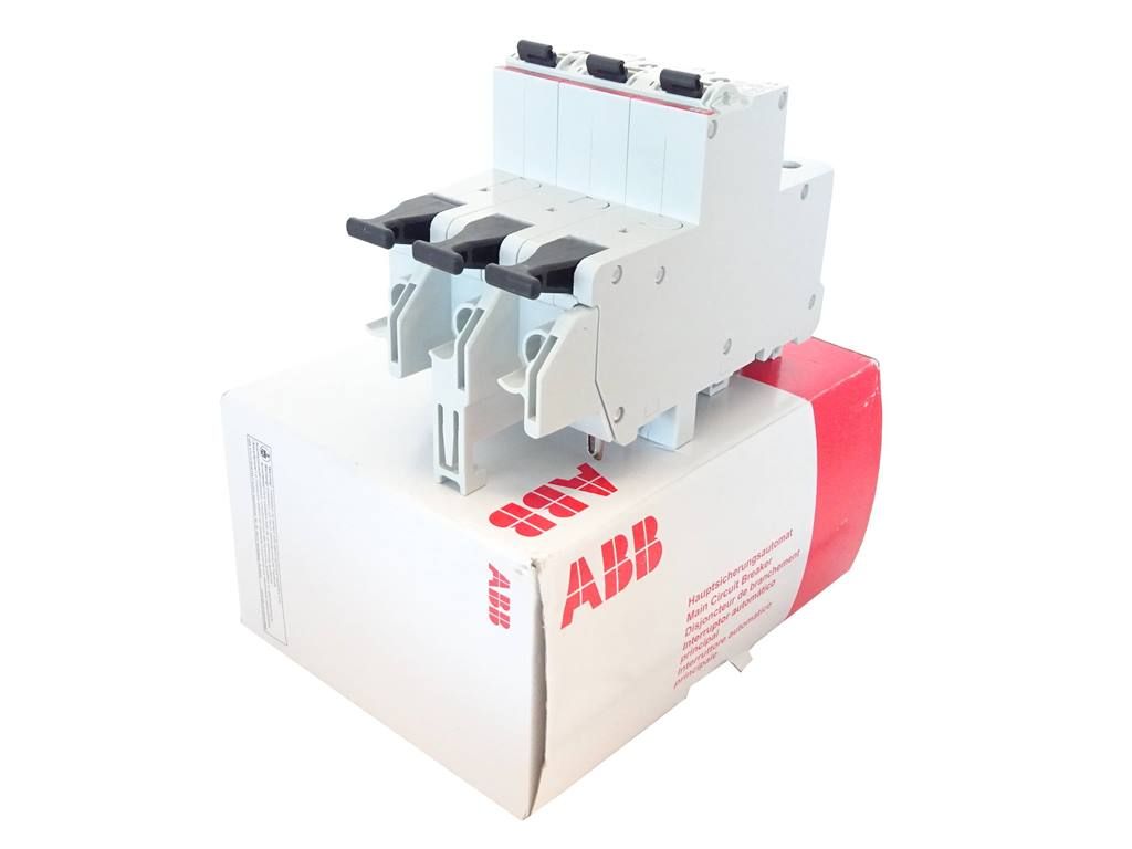 ABB S751/3-E63 Hauptsicherungsautomat – 3-polig, 35 A, 400 V, 690 V Ui, Für Die Verteilung ABB 2CDS781001R4632