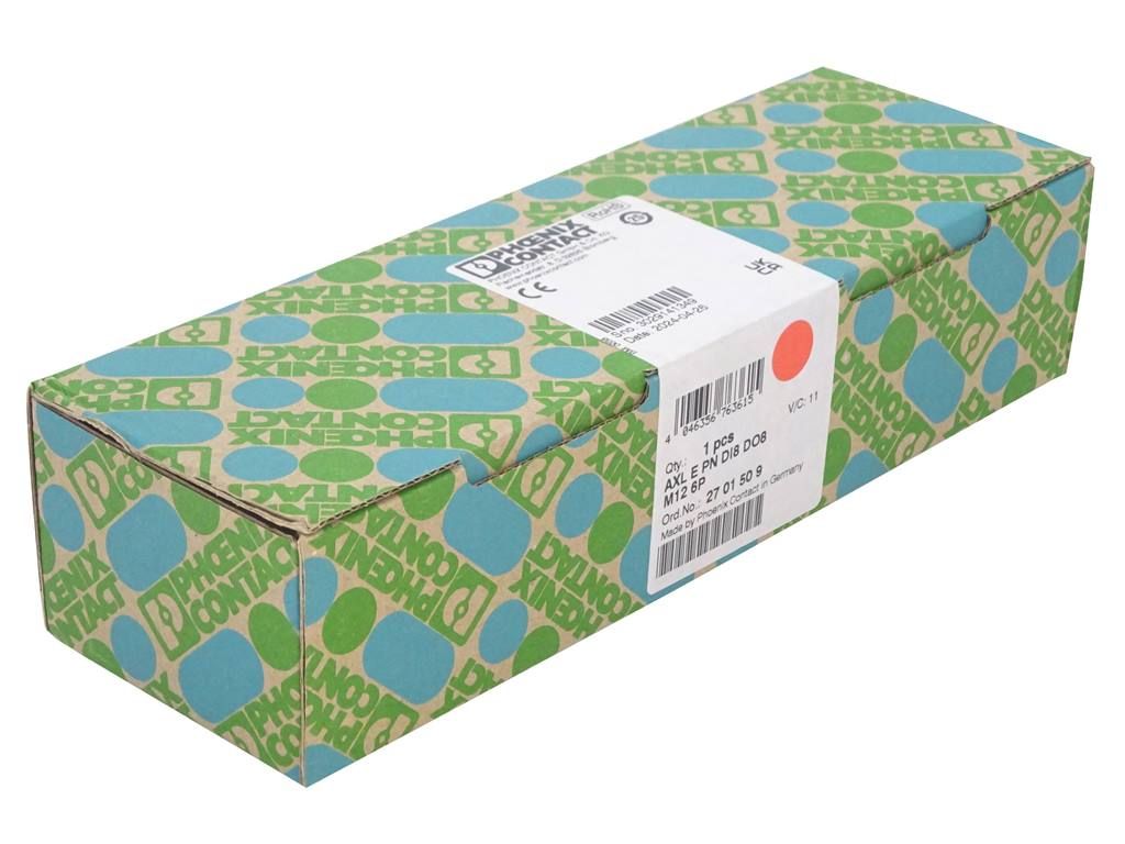 Phoenix Contact 2701509 AXL E PN DI8 DO8 M12 6P - Digital module — PLCs