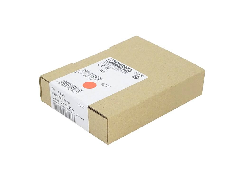 Phoenix Contact 2761606 SUBCON 15/M-SH - D-SUB bus connector — Connectors & Plugs