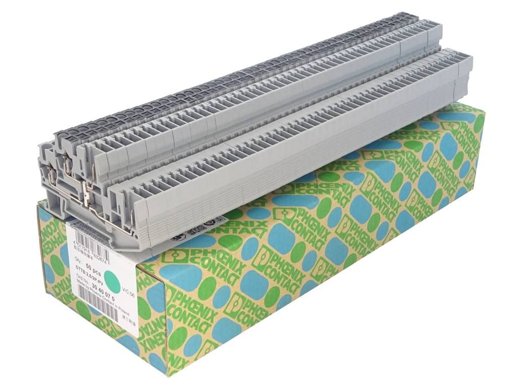 Phoenix Contact 3040070 STTB 2,5/2P-PV - Double-level terminal block — Morsettiere