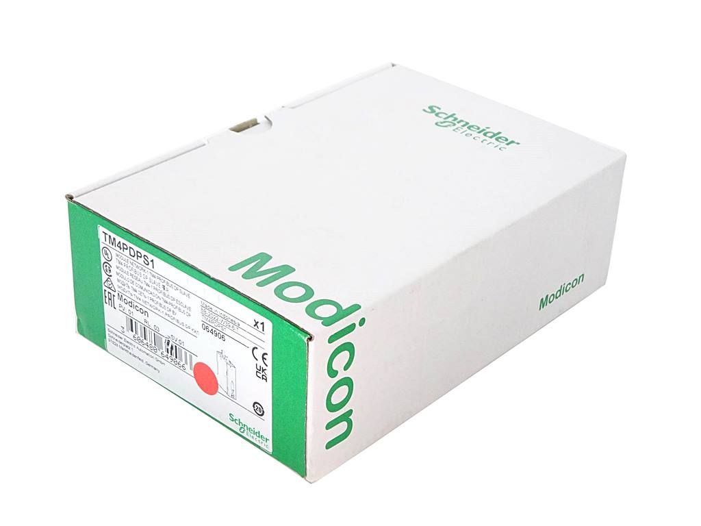 Schneider Electric TM4PDPS1 network switch module, Modicon M241, 1 Profibus DP slave — PLCs