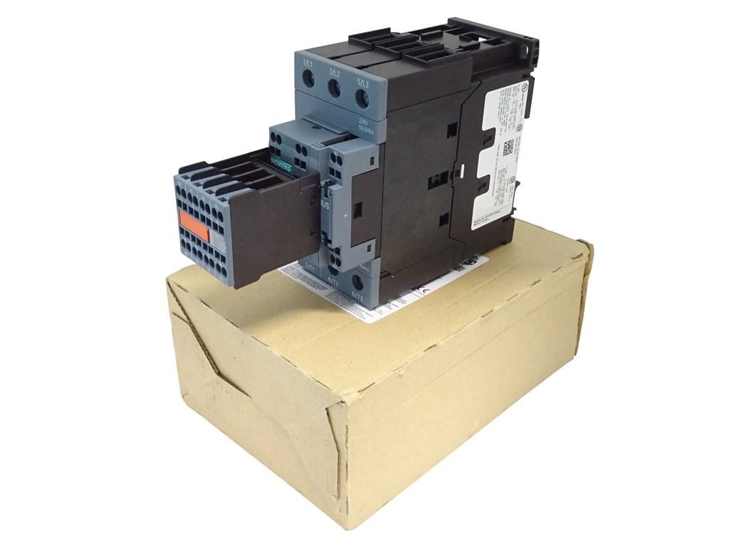Siemens 3RT2037-3CL24-3MA0 CONTACTOR S2 65A 230VAC VARISTOR 2NO/2NC — Schütze & Relais