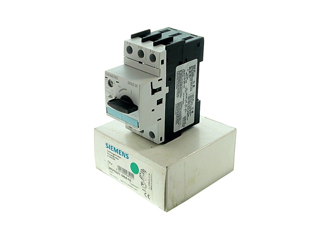 3RV1021-0BA10 Siemens, Wyłączniki automatyczne i bezpieczniki