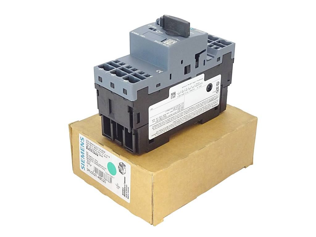 Siemens 3RV2321-4BC20 Circuit Breaker S0, 20A Rated Current, N-Release 260A — Interruttori automatici e fusibili