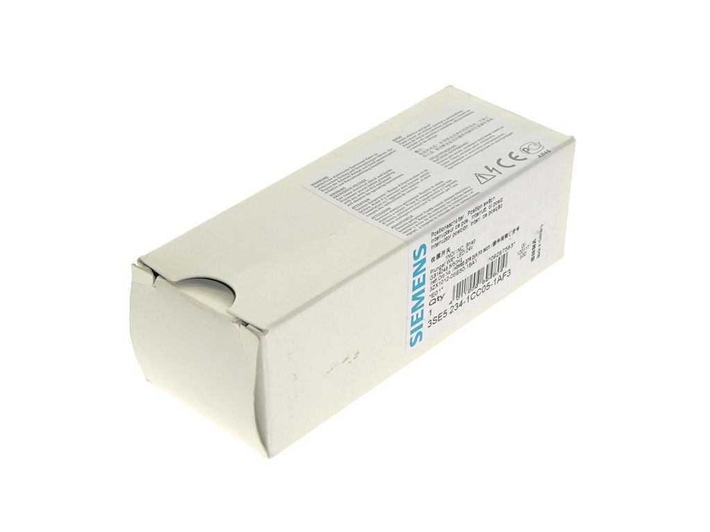 Siemens 3SE5234-1CC05-1AF3 Position Switch, Round Plunger, 1NO+1NC, Snap, M12-5 — Control & HMI