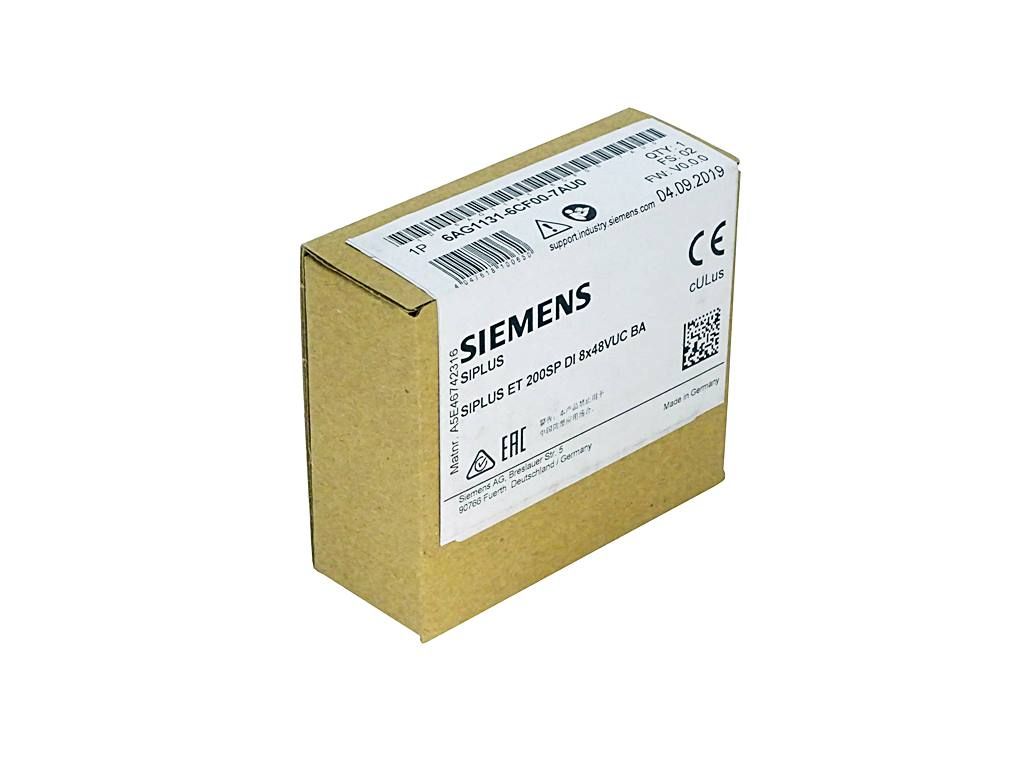 Siemens 6AG1131-6CF00-7AU0 SIPLUS ET 200SP DI 8x48VUC BA — PLC Systems & Hardware